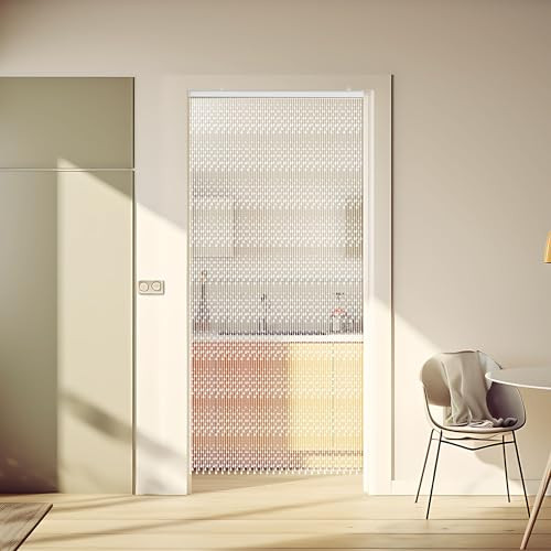 Osunnus Crystal Beaded Curtain 81 Strands Acrylic Hanging Door Beads String Curtain 79 Inches