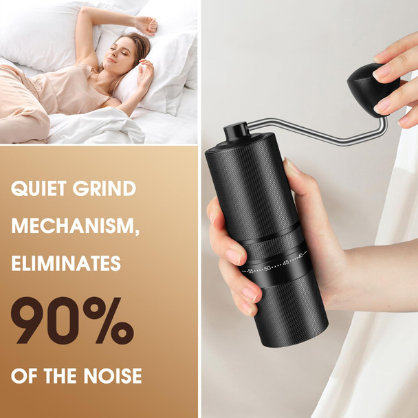 Kashevi Portable Manual Coffee Grinder Stainless Steel