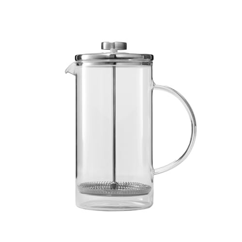 Public Goods French Press Coffee Maker 34 Oz Stainless Steel