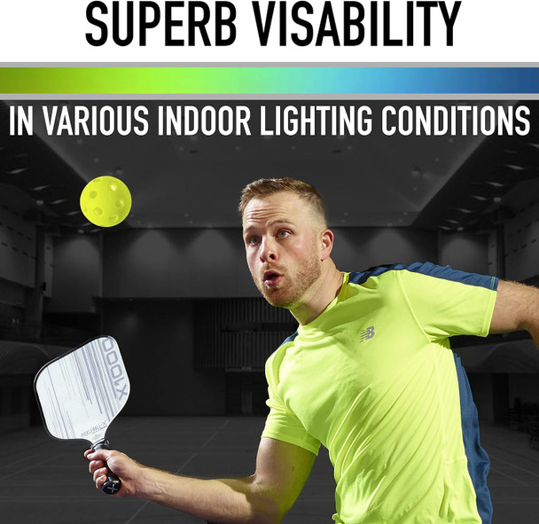 Franklin Sports X-26 Performance Indoor Pickleballs - USA PICKLEBALL APPROVED