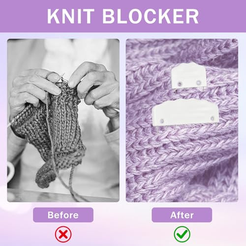 Rtnshuc 20Pcs Knit Blocking Pins Kit Knit Blocking Combs For Blocking Knitting Mats Crochet Lace Sewing and Needlework Projects Sewing Tool Device
