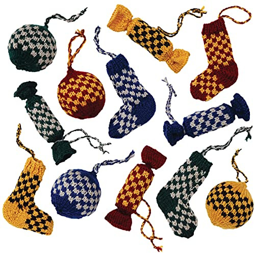 Hero Collector Hogwarts Christmas Decorations Kit Harry Potter Wizarding World Knitting Kits