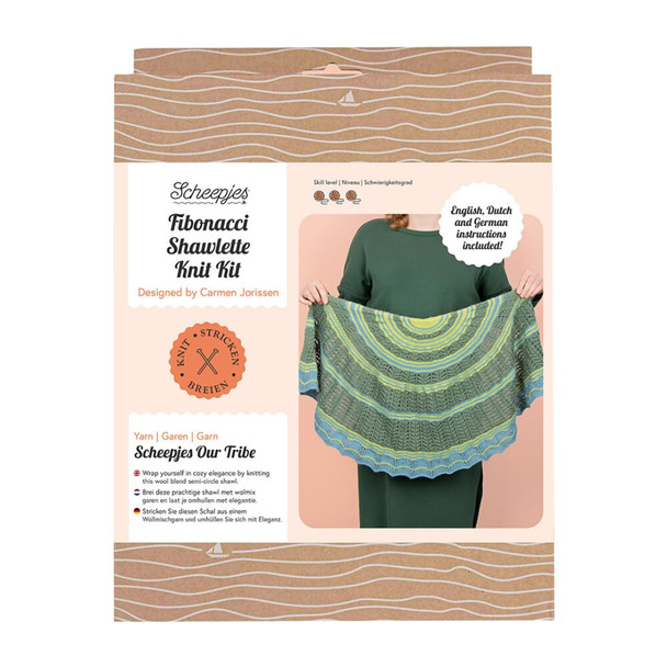 Scheepjes Clean Sweep Tea Towels Knit Kit 1Pc Versatile Crafting Supplies