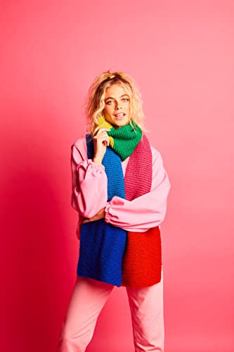 Sirdar Kith and Kin Colour Block Scarf Knitting Kit G0170001