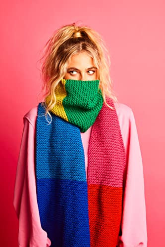 Sirdar Kith and Kin Colour Block Scarf Knitting Kit G0170001