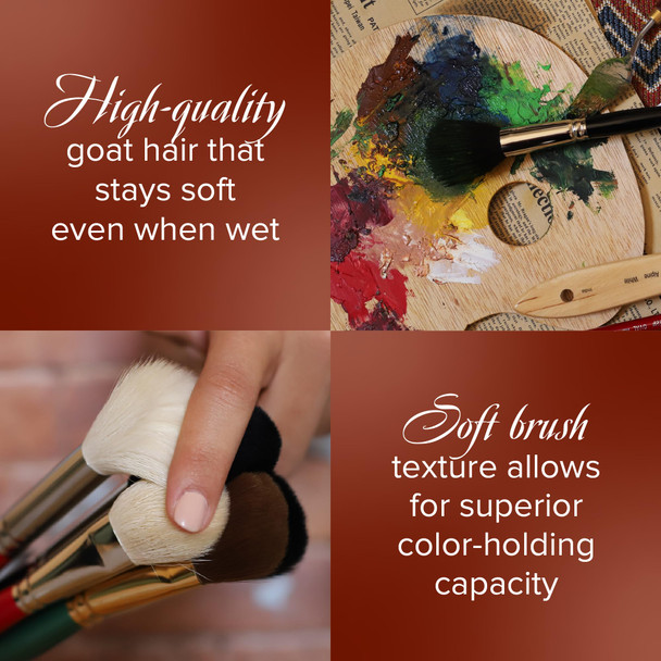 Silver Brush Limited 2303S1 Grand Prix Ultimate Varnish Brush Oval
