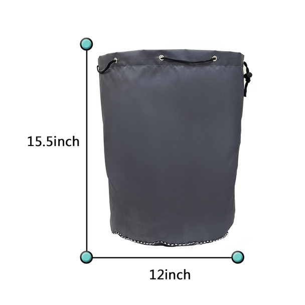 Waterproof Trimmer Cover and Engine Waterproof Cover are Suitable for Trimming Machine, Lawn Mower, Electric Saw, Hedge and Rod Saw. 600D Heavy Oxford Cloth 12D x 15.6h inch(3pack) (grey-600D(3pack)) Waterproof Trimmer Cover and Engine Waterproof Cover are Suitable for Trimming Machine, Lawn Mower, Electric Saw, Hedge and Rod Saw. 600D Heavy Oxford Cloth 12D x 15.6h inch(3pack) (grey-600D(3pack))