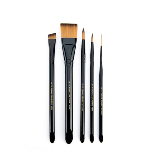 Royal and Langnickel Majestic Deluxe Watercolor Artist Brush Set 5Piece