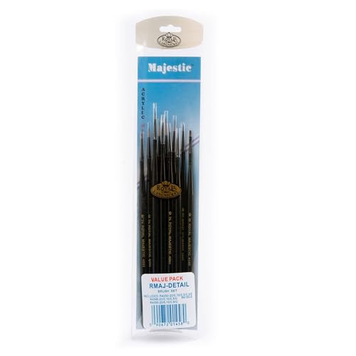 Royal and Langnickel Majestic Detail Artist Brush Set 11Piece