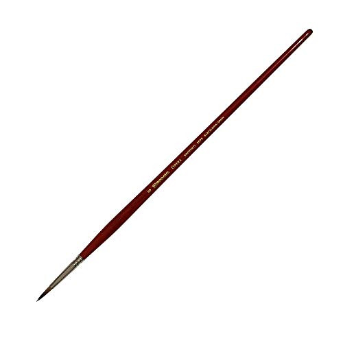Escoda Opera Series 3075 Artist Oil And Acrylic Paint Brush Synthetic Takatsu Filament Round Size 6