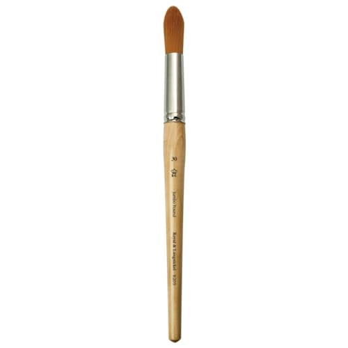 Royal and Langnickel Jumbo Brush Medium Gold Taklon Round 50 R20550