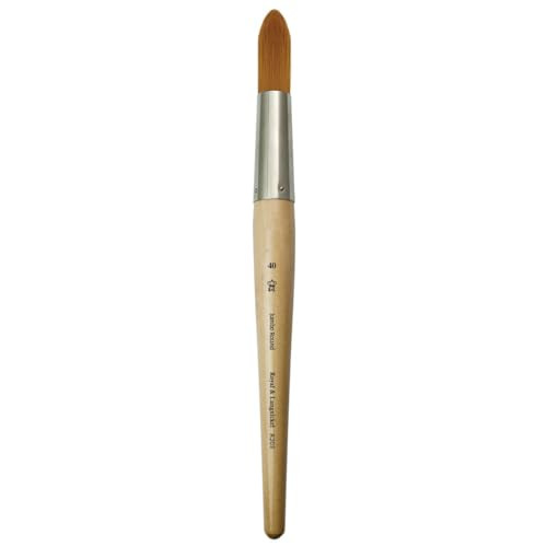 Royal and Langnickel Jumbo Brush Medium Gold Taklon Round 50 R20550