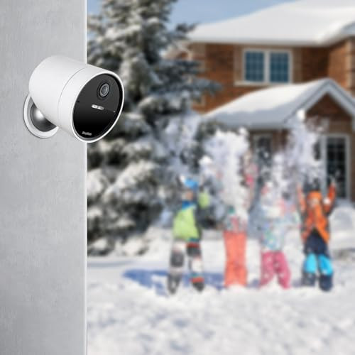 Uyodm 2 Pack Metal Wall Mount Compatible With Simplisafe Outdoor Security Camera 360 Adjustable Easy To Install And Remove Camera Not Included White