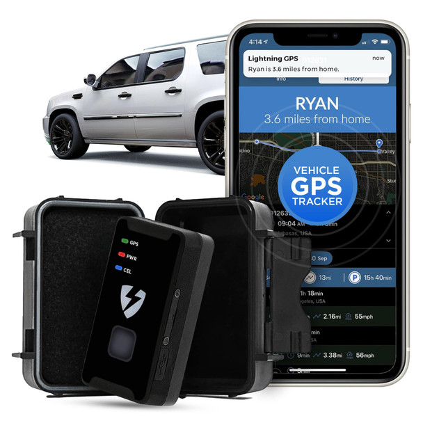Lightning Gps Gl300 Gps Tracker For Vehicles RealTime Location Tracking AntiTheft and Fleet Management Speed and Mileage Monitoring Device For Cars and Trucks Subscription Required