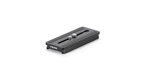 Tilta Manfrotto Universal Quick Release Plate Black Horizontal and Vertical Configurations Silicone Padding Lightweight and Durable