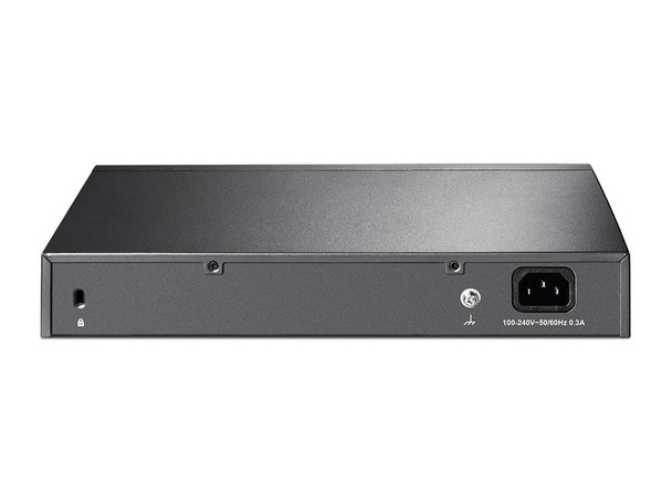 TpLink 24 Port 10/100Mbps Fast Ethernet Switch Plug and Play Desktop/Rackmount Sturdy Metal W/Shielded Ports Fanless Unmanaged TlSf1024D White