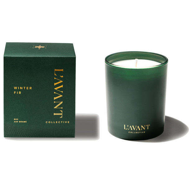 LAvant Collective Luxury Scented Candle CleanBurning Soy and Coconut Wax NonToxic 40 Hour Burn Time Home Decor Candle In Minimal White Jar Ready 8 Oz Fresh Linen