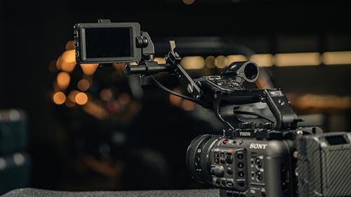 Tilta Evf Bracket Compatible With Sony Fx6 Mount Via Nato Rail And Native Monitor Mount Adjustable Design Lightweight and Durable
