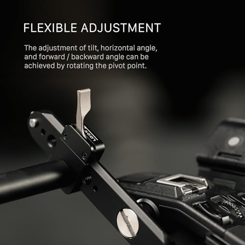 Tilta Evf Bracket Compatible With Sony Fx6 Mount Via Nato Rail And Native Monitor Mount Adjustable Design Lightweight and Durable