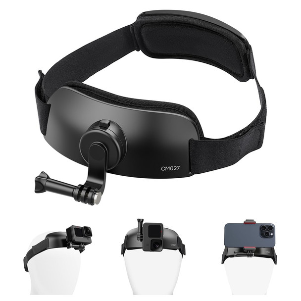 Ulanzi Select Head Strap Mount For Action Camera Iphone Ulanzi Cm27 2 In 1 Pov Sets Support Vertical Shots Vlog Video Accessories For Action Camera Cell Phone Smartphone