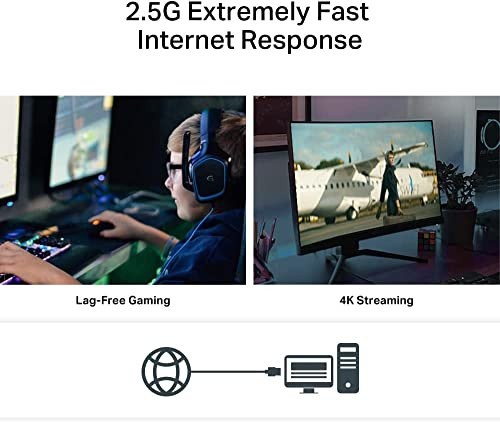 TpLink 25Gb Pcie Network Card Tx201 Pcie To 25 Gigabit Ethernet Network Adapter Supports Windows 11/10/81/8/7 Win Server /2019/2016 Linux