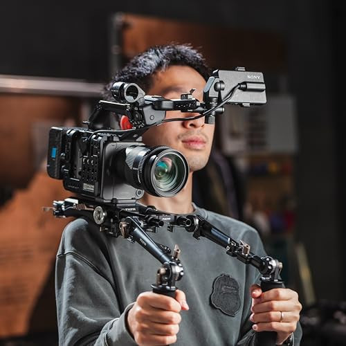 Tilta 15Mm Lws Dual Rosette Adapter Black Compatible With Rosette Arms and Hand Grips 15Mm Rod Mount 3/816 and 1/420 Thread Aluminum and Stainless Steel Construction