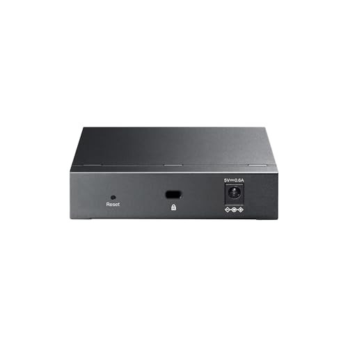 TpLink 5 Port Gigabit Easy Managed Switch Vlan Auto Loop Prevention Igmp Snooping Fanless Managed By Omada Durable Metal W/ Shielded PortsTlSg205E