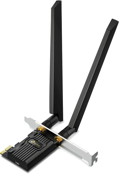 TpLink Wifi 6 Pcie Wifi Card For Desktop Pc Ax3000 Archer Tx55E Bluetooth 52 Wpa3 80211Ax Dual Band Adapter With MuMimo UltraLow Latency Supports Windows 11 10 64Bit Only