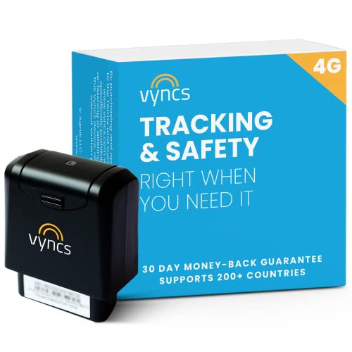 Vyncs Gps Tracker For Vehicles No Monthly Fee 4G Lte Vehicle Location Trip History Driving Alerts Geofence Fuel Economy Obd Fault Codes UsaDeveloped Family Or Fleets