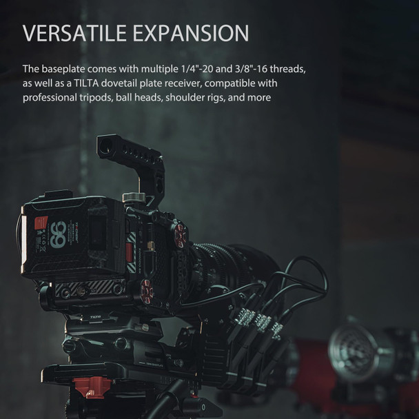 Tilta 15Mm Lws Arca Manfrotto Dual Baseplate Compatible W/Tilta Standard Dovetails Film Making SnapIn Design Black