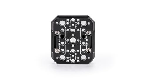 Tilta Rear Accessory Mounting Plate Compatible With Canon C400 Mount Via 1/420 And 3/816 With Locating Points Universal Design Expandable Design Lightweight And Durable
