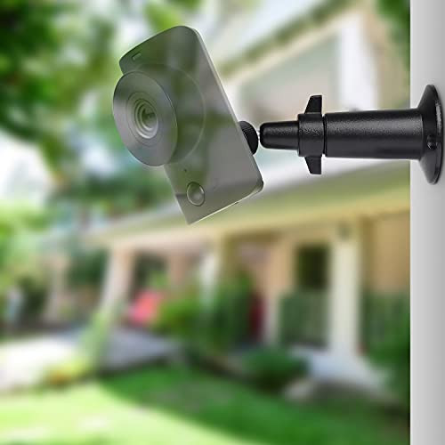 Uyodm Wall Mount Compatible With Simplisafe Simplicam 1080P Wired Indoor Home Security Camera 360 Degree Adjustable Aluminium Wall Mounting Bracket For Simplisafe Indoor Cam 1Pack Patent Pending