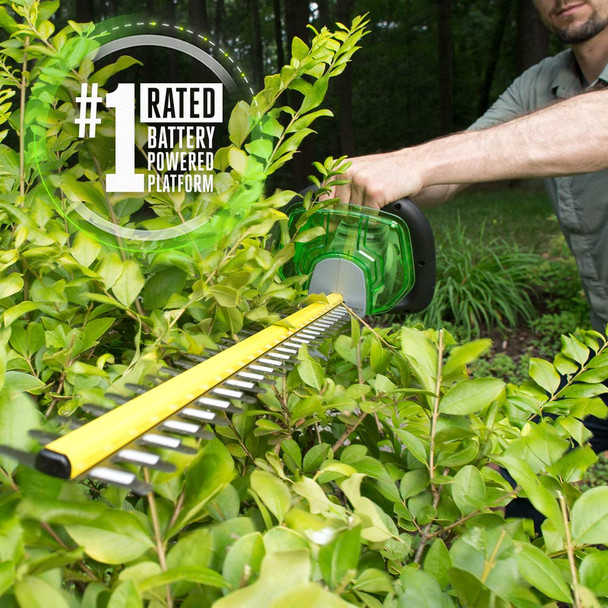 EGO Power+ HT2400 24-Inch 56-Volt Lithium-ion Cordless Hedge Trimmer - Battery and Charger Not Included EGO Power+ HT2400 24-Inch 56-Volt Lithium-ion Cordless Hedge Trimmer - Battery and Charger Not Included