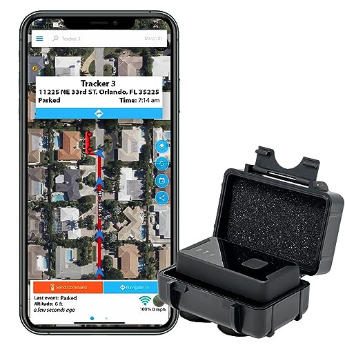 Optimus 20 Gps Tracker Bundle With Twin Waterproof Magnet Case For Vehicles Assets 4G Lte RealTime Gps Tracking Device Instant Alerts