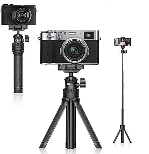 Ulanzi Smartphone Tripod Mt34 AllInOne Extendable Tripod With 360 Adjustable Ballhead Compatible With Iphone 12 Pro Max/12 Mini/11 Pro Max/Xr/X Samsung Phone Vlog Camera