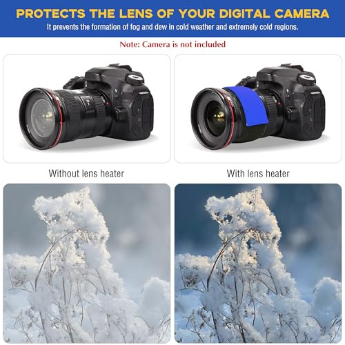 Tydeux 300Mm Dc Lens Warmer Lens Dew Heater Strip Stepless Temperature Regulator Condensation Prevention For Telescopes Camera Dslr Lens Telescope Eyepieces Less Than 375 Inch 95Mm In Diameter