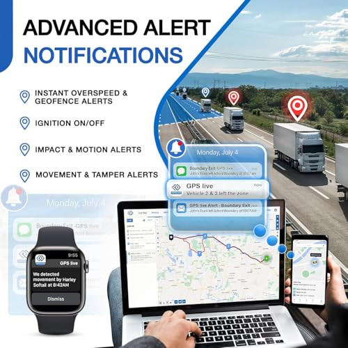 Rewire Security Db24G Gps Tracker For Vehicles RealTime Vehicle Tracking Device For Car Van Motorhome Easy Battery Install Live App Tracking 4G Fleet Tracking Low Cost Plan Trial