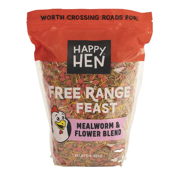 Happy Hen Treats Range Feast Mealworm and Herb Blend
