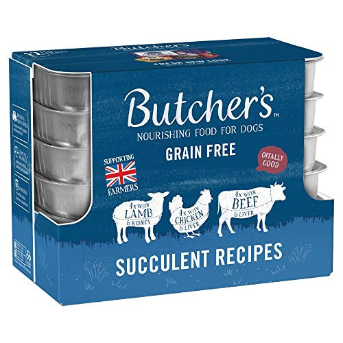 ButcherS Mapoor ButcherS Succulent Recipes Dog Food Trays 1800 G