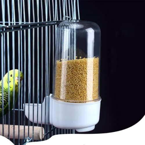 Yamibobo Bird Feeder Water Dispenser Plastic Automatic Suitable For Cage 2Pcs 200Ml