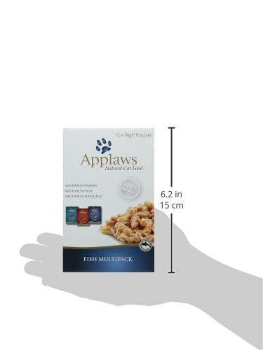 Applaws Cat Pouch Fish Food 12 Pack 247Oz May Vary