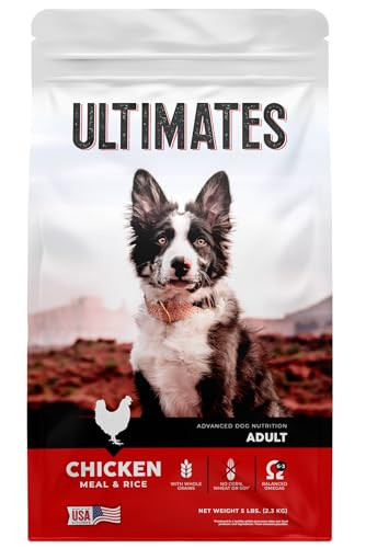 Ultimates Chicken Meal and Rice Dry Dog Food 5 Lb