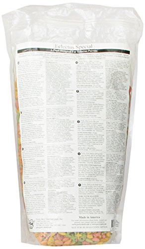 Pretty Bird International Bpb73318 Species Specific Special Eclectus Bird Food 3Pound