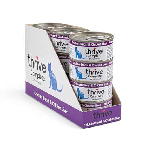 Thrive Complete Cat Food 100% Chicken and Chicken Liver 12 X 75G