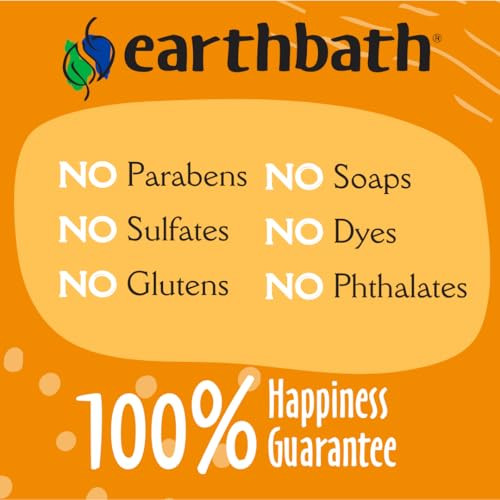 Earthbath Oatmeal and Aloe Conditioner Dry Skin 1 Gallon 128 Oz 1 Pack Dog Conditioner For Allergies and Itching Helps Detangle and Relieve Itching Made In Usa Cruelty Pet Conditioners