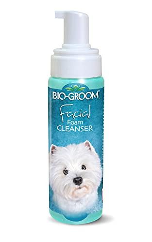 BioGroom Facial Cleanser Dog Face Wash Unscented No Rinse Dog Face Scrub Tear Stain Remover CrueltyFree Made In Usa Dog Face Cleaner 8 Fl Oz 1Pack