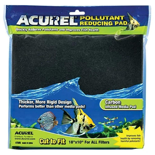 Acurel Llc Nitrate Reducing Media Pad Aquarium And Pond Filter Accessory 10Inch By 18Inch