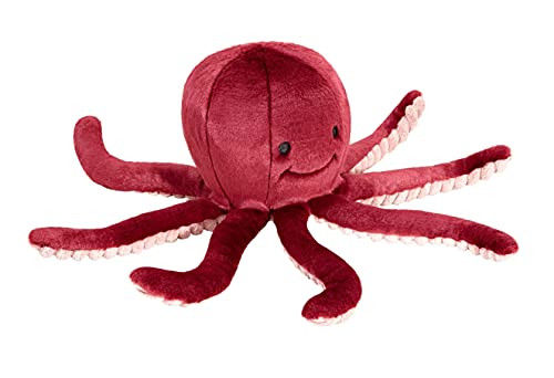 Fluff and Tuff Olympia Octopus Plush Dog Toy With Durable Tuffweb Mesh Liner 11 Inch