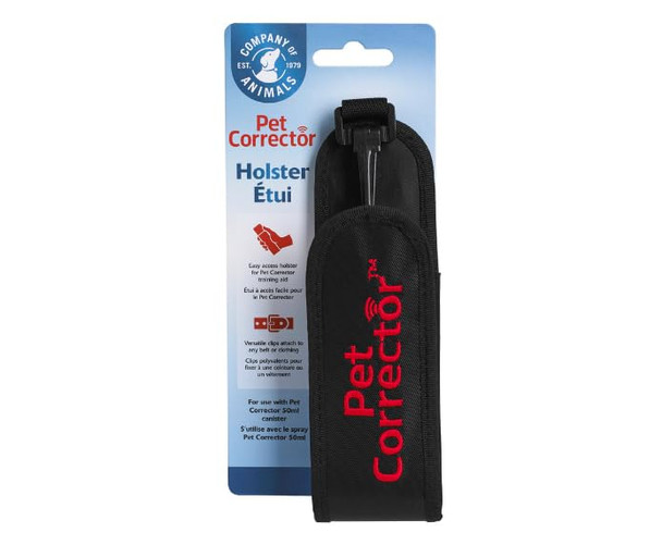 Pet Corrector Holster Fits 50Ml Cannister To Aid and Optimize Dog Training With The Pet Corrector Attachable To Belt Loop Or Backpack Lightweight Durable and Easy To Use Accessory