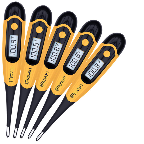 Iprov N Iproven Dog and Cat Thermometer For Fast And Accurate Fever Detection Comfortable Flexible Tip Waterproof Pet Thermometer Quick Readings In 20 Sec Whelping And Veterinary Supply Dtk117Y